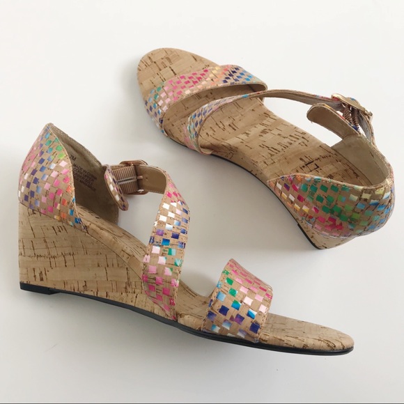 vaneli cork wedge